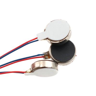 5pcs 1030 Round Thin Micro DC Vibrating Motor 10*3MM DC 3V Micro Vibration Motor for Cell Phone Tablet Massager