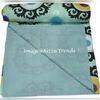 Aizza Trends Handmade Pure Cotton  Printed Kantha Quilt  - Traditional Look Bed Spread Kantha Gudri - Vintage Hand Stitch Gudri