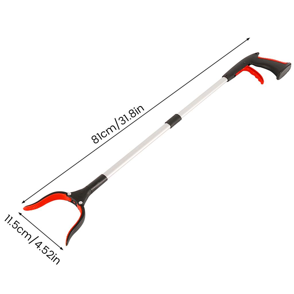 Foldable Gripper Extender Hand Tools Litter Reachers Picker Portable Collapsible Garbage Grabber Pick Up Tools with Non-Slip Jaw