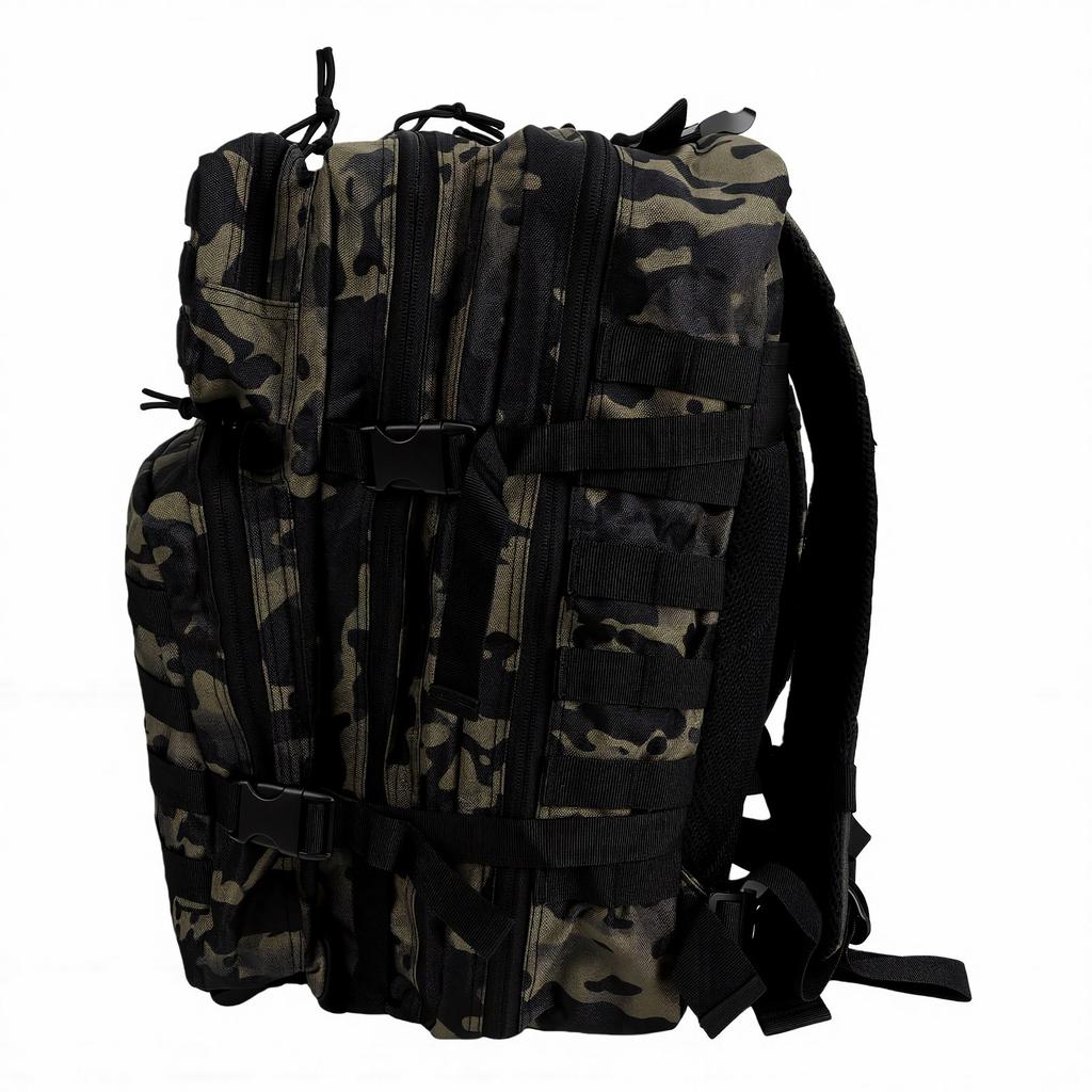 56L Outdoor Men Backpack Waterproofing Survival Hiking Backpack for Camping Mountaineering Travel