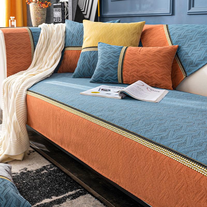 

Чехол для дивана с подвеской в ​​виде канапе, чехлы для дивана-шезлонга для гостиной, нескользящий универсальный чехол для всех сезонов, чехол для дивана 70x70