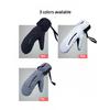 White Adult Double Layer Ski Gloves Winter Snow Gloves With Waterproof & Wear-Resistant With Inner Gloves