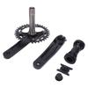 Children Hollow Integrated Crankset Aluminum Alloy BCD104mm 36T Children Crankset for BB68 Threaded 