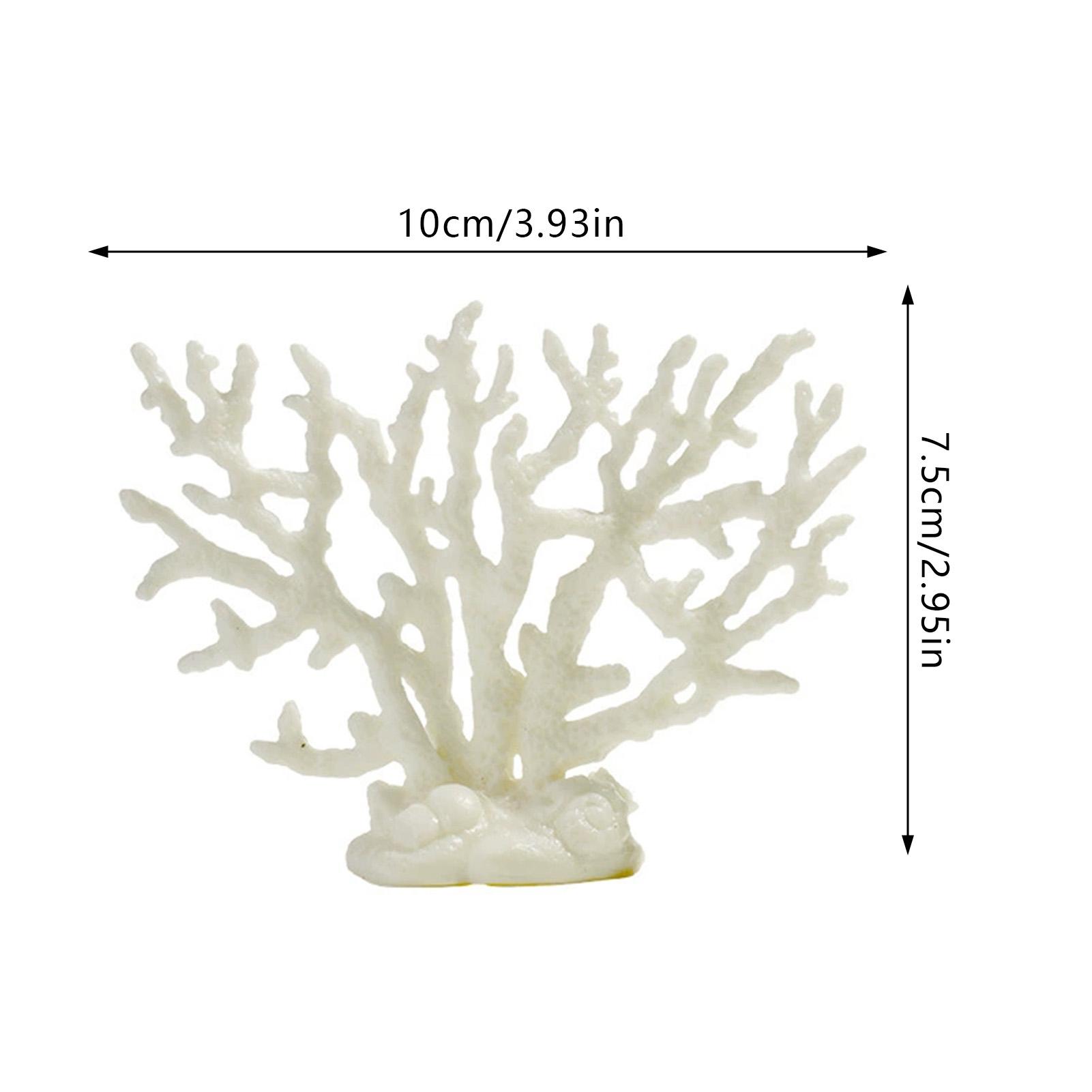 Artificial Coral Reef Decor Antler Coral Shape Aquarium Decoration Colorful For Underwater Landscape Aquarium Fish Tank Ornament