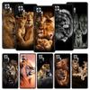 Lion Alpha Male Cub Phone Case For Xiaomi Redmi Note 14 13 5G 10 11 12 Pro Plus 4G 14C 13C 12C 10C Black Cover