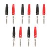 P3008 10PCS 4mm Banana Plug Jack For Speaker Amplifier Test Probes Connector