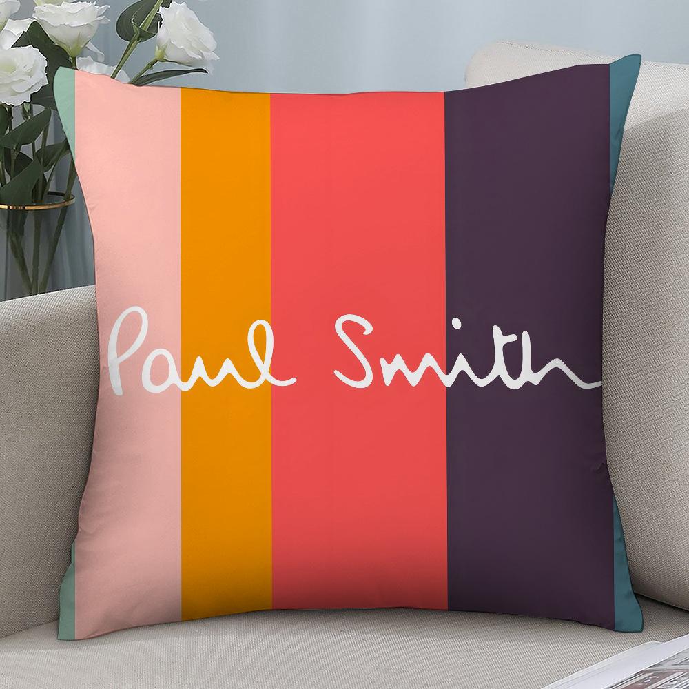 S-Smith Fashion P-Paul Pillow Case Short Plush Pillow Covers Sofa Decorative Gift Home Double-sided Printing Cushion Cover