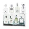 Euro-Asia MG Silver Charm Men's Perfume Set - Fresh Mountain Spring, Light & Elegant, Four-Piece