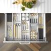 for Spoon Fork Knives Large Silverware Drawer Storage Utensils Oraganizer Dishes Separator Adjustable Flatware Cutlery Holder