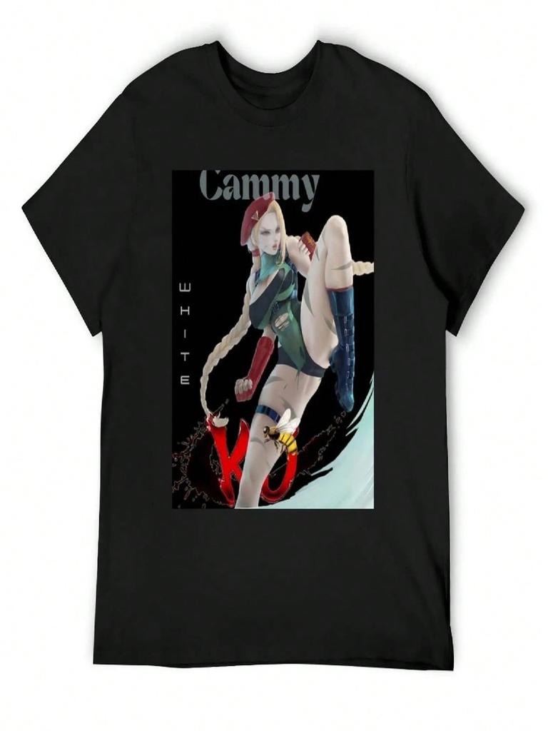 Cammy Mega T-Shirt Louboutins Vintage T Shirts Man Clothes unisexs T Shirts