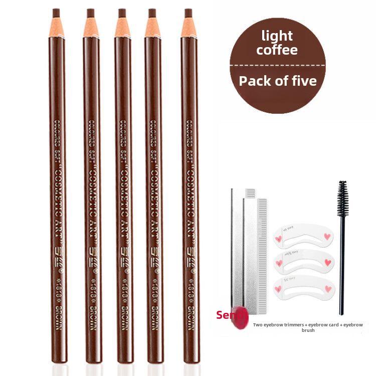 Hens 1818 Waterproof & Sweat-Proof Eyebrow Pencil with Tear-Off Powder
