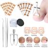 1 Set Cerotto Adesivo per Unghia del Piede Adesivo Correttore per Unghia Incarnita del Piede Correttore per Piede Strumenti per Pedicure e Cura del Piede Patch per Trattamento dell'Unghia del Piede