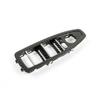 Luxury Carbon Fiber Style Car Door Switch Frame Trim For BMW 3 Series 2014 2015