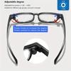 TR Adjustable Reading Glasses Each Lens Can Be Adjusted 1.0 To 4.0 Comfortable Ergonomic Design Adjustable Focal Length
