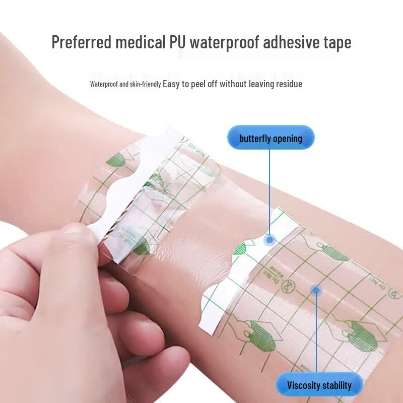 Hongsheng Waterproof Transparent PU Film Medical Tape