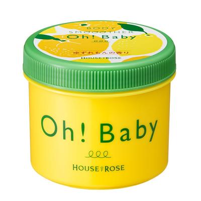 Körperglätter YZ Yuzu Zitrone Duftendes Körperpeeling Oh! Baby mit Onsen-Wasser-Peeling 350 g