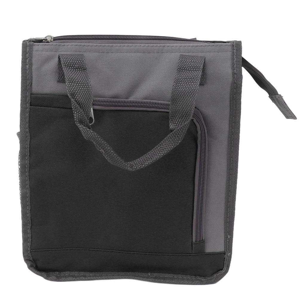 Insulated Refrigerated Bag Widened Handle Insulated Reusable Grocery Bag for Work Travel Hiking