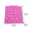 Rock Bark Texture Silicone Mold Kitchen Baking Cake Decoration Wall Skin Modeling Sugar Flipping Mold Gypsum Decor Silicone Mold