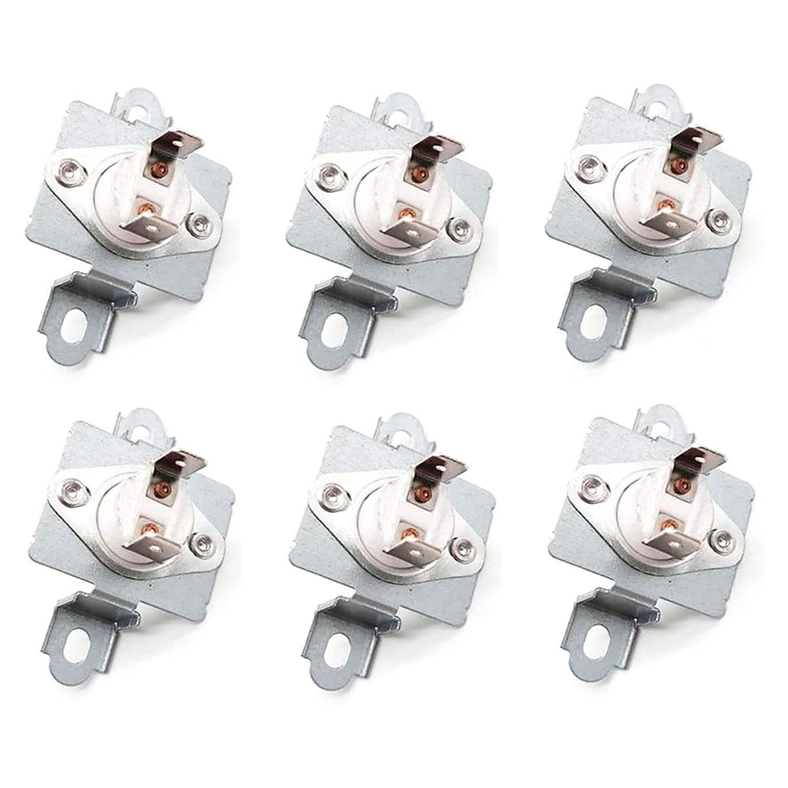 

Упаковка из 6 предохранительных термопроводов для сушилки, надежная замена, страховка для сушилки, тепловые предохранители-разделители для DC96-00887A