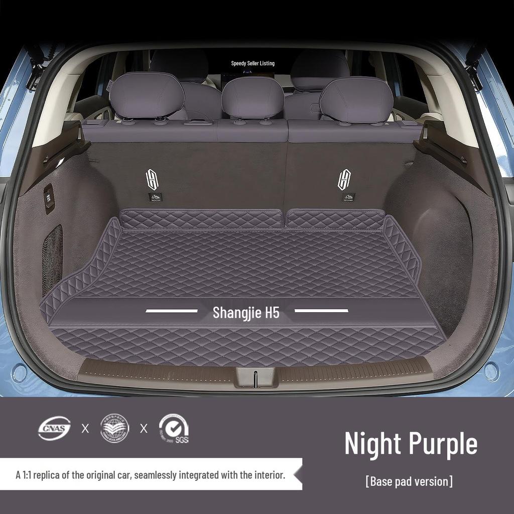Huawei Shangjie H5 Trunk and Tail Box Mats - Full Coverage, Modified Design, Set of 25