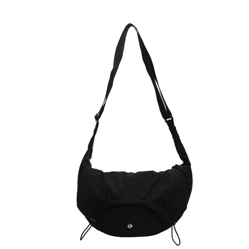 Hobo Bag für Damen, einfarbig, Umhängetasche, Schultertasche, Unterarmtasche