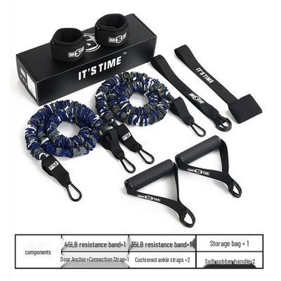 INNSTAR 11-Piece Resistance Band Set for Home Fitness & Strength Training