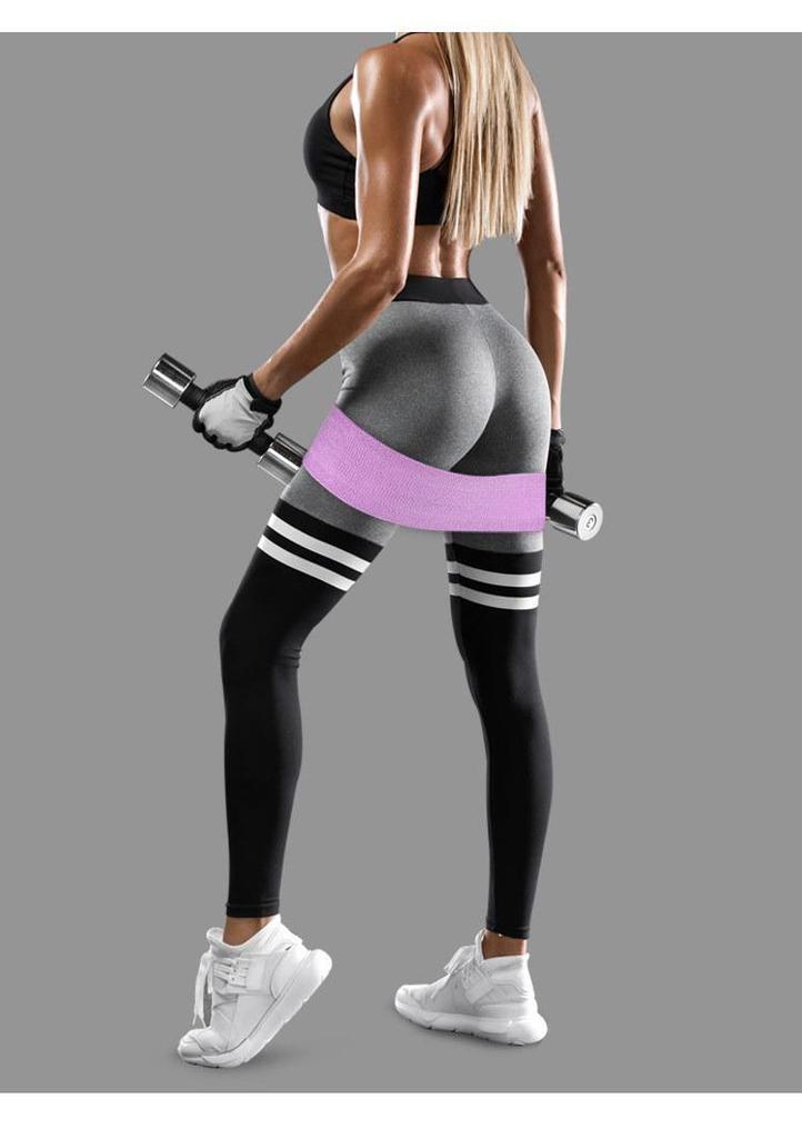 Yoga Glute Lifting Resistance Band for Squat and Hip Training
