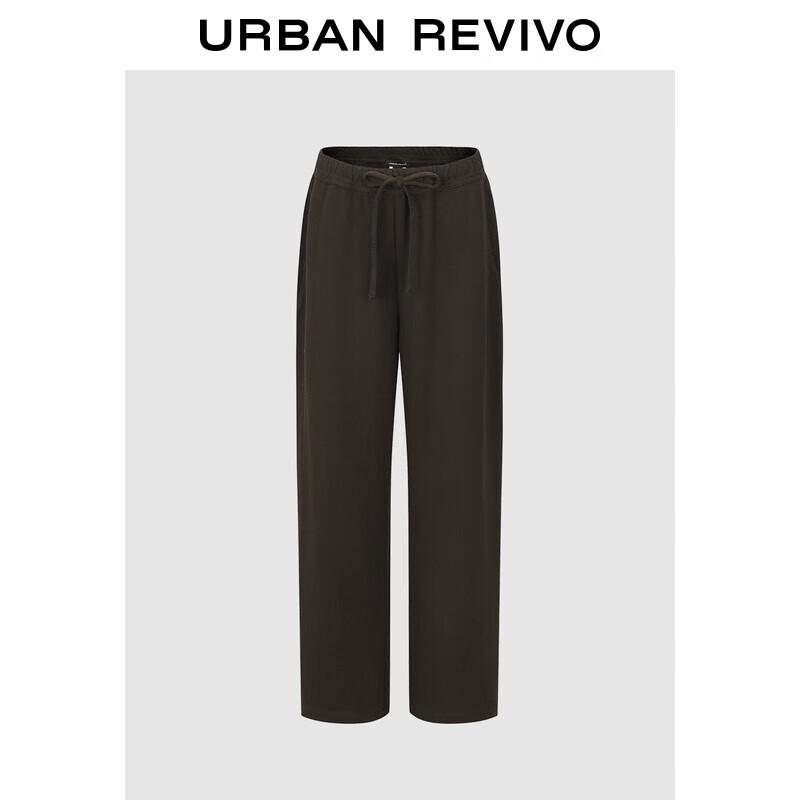 

UR2025 Women s Amber Radiance Elastic Waist Wide-Leg Pants M