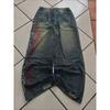 STREETRICH Y2K Amerikanska Nya Mönster Broderi Baggy Jeans High Street Vintage Hip Hop Mode Casual Joker Par Vida Ben Byxor