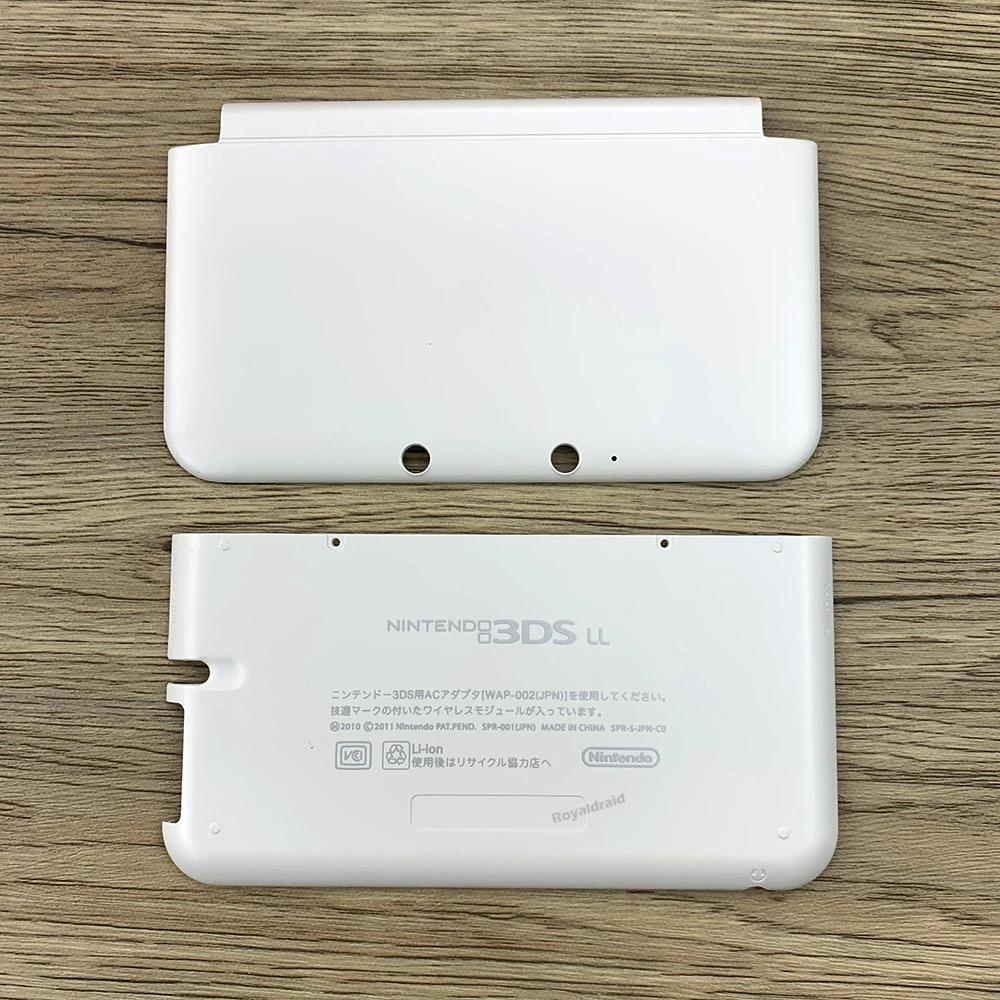 Blue Black Pink Replacement Faceplate Housing Shell Case For 3DS XL 3DS LL Console Shell Cover Top Bottom Case Game Accessories