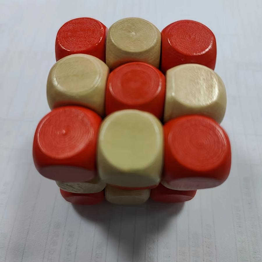 

Деревянный пазл IQ для мозгового штурма, подарок для детей, подростков и взрослых 1pcs