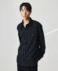 MERGO [Ordinary People X MERGO] Wool Western Shirt [Black]