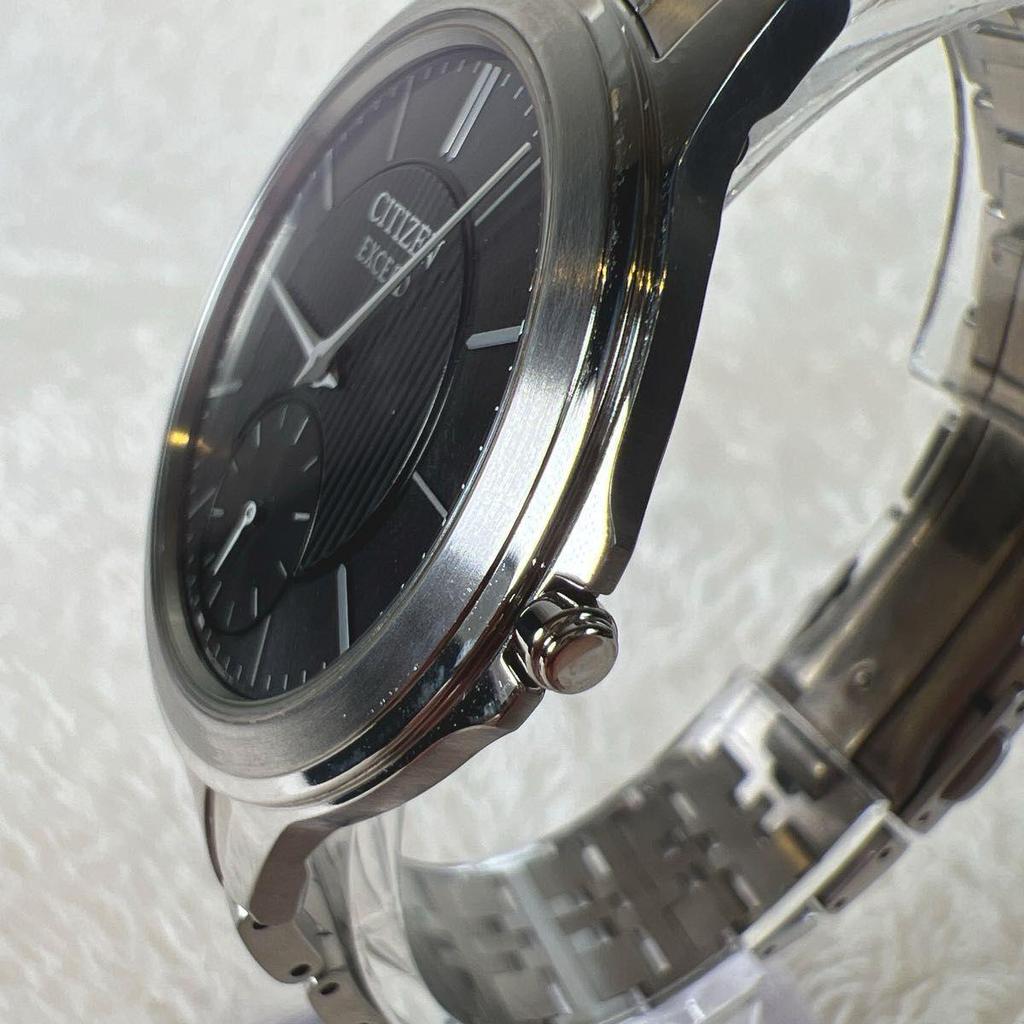 Used [Rare/Good Condition] List price 275,000 Citizen Exceed 40th Anniversary Limited Model AQ5000-56E Eco Drive Ultra Thin Titanium