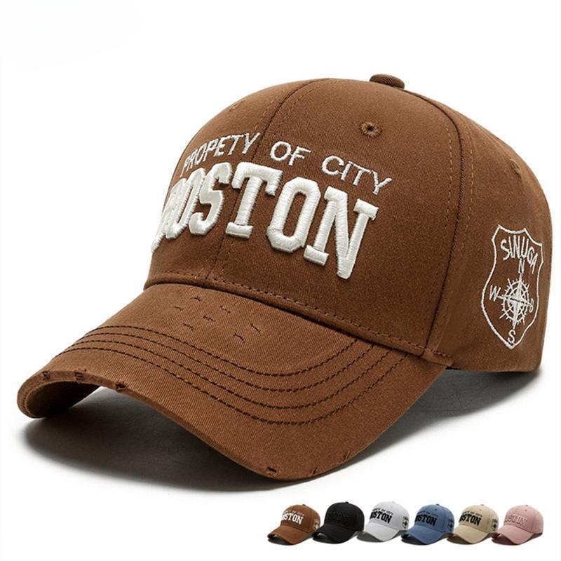 Northwood Hip Hop BOSTON Letter Baseball Caps Men Women Snapback Hats Cotton Golf Cap Dad Hat Trucker Cap KTB