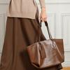 Cowhide Genuine Leather Large Soft Shoulder Tote Bags For Women 2026 Luxury Designer Big Shopping Work Ladies Handbags