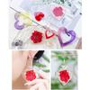 Playing Card Shaped Earring Pendant Mold DIY Keychain Backpack Neckalce Ornament Charm Epoxy Resin Silicone Mold