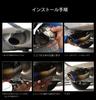 Toyota Town Ace Van S402M Tail Throat Stainless Steel Muffler Cutter Tail Throat Matte Black Car Exhaust Pipe