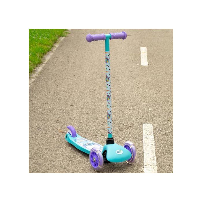 Kinderroller - tandem group trading limited - Design Stitch - Rutschfeste Plattform - Leuchtende Räder