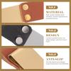 3Pcs Retro Metal Binder Clips Strong Grip File Clamp for Home Office Paper Sorting Organizing Stationery Supplies Test Paper