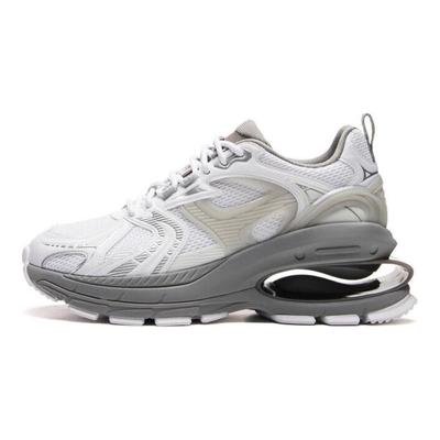 Projekt C+ Bequeme Vielseitige Rutschfeste Verschleißfeste Low-Top Freizeitschuhe Damen Sneaker Weiß Grau AGCU174-2