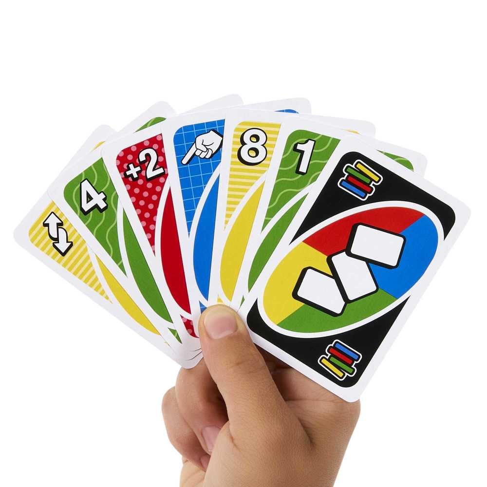 Mattel Games UNO Party Card Game for 6-16 Players, Ages 7 and Up, HMY49