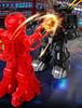 Cross-Border 2.4G Large Boxing Battle Remote Control Robot - Dual Player Kids' Fighting Toy for Parent-Child Interaction