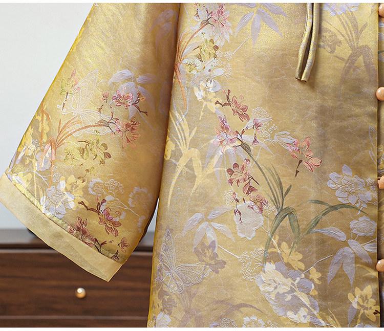 Mom's 2026 Summer Stylish Chinese Short-Sleeved Shirt for Middle-Aged & Elderly Women