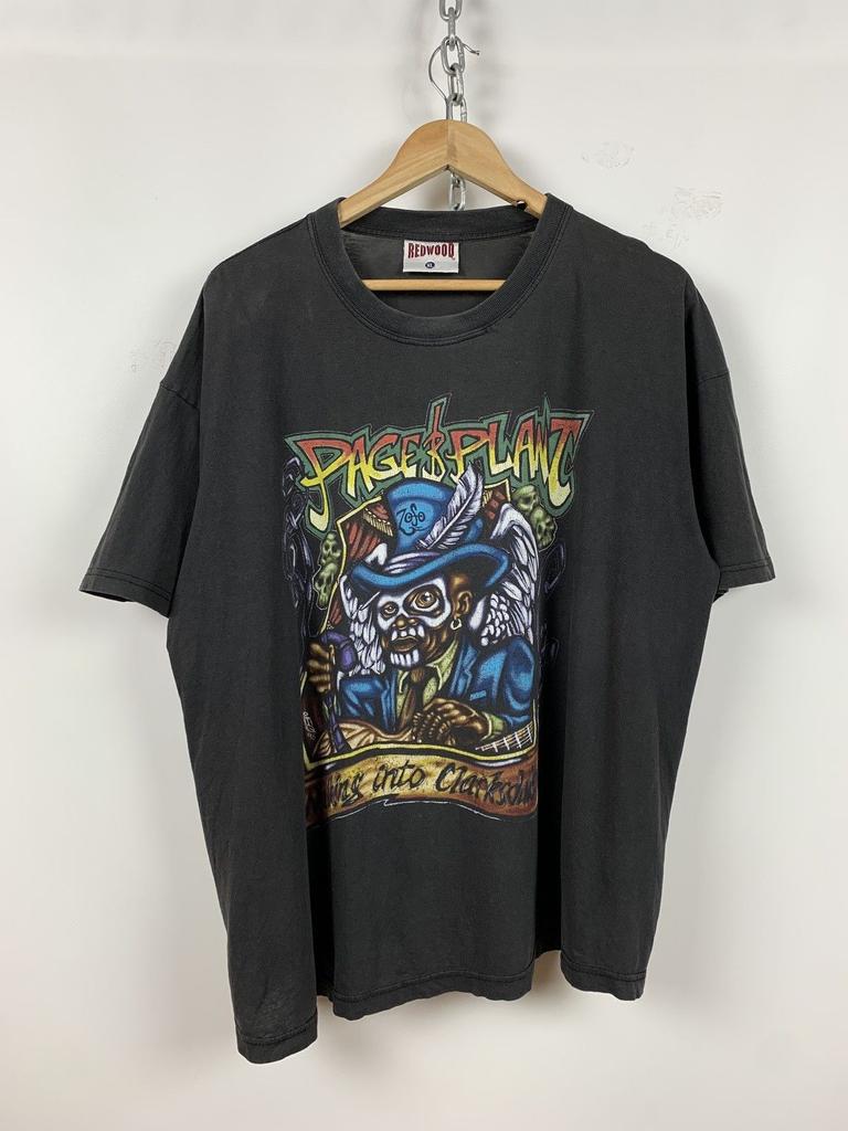 1998 Vintage Page Plant Europe Tour Size XL Unisex T-Shirt