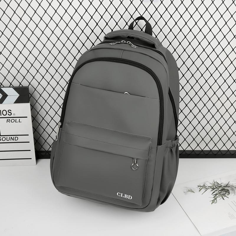 Batoh Set Student Schoolbag Muž Business Water-Repellent Backpack