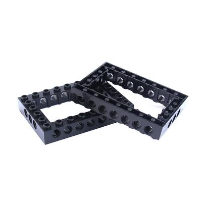 Kompatibilní s stavebnicovými dílky Malé dílky Stavebnicové příslušenství 32532 Dílky 6X8 S otvorem Rámový nosník, Auto, Základna tanku