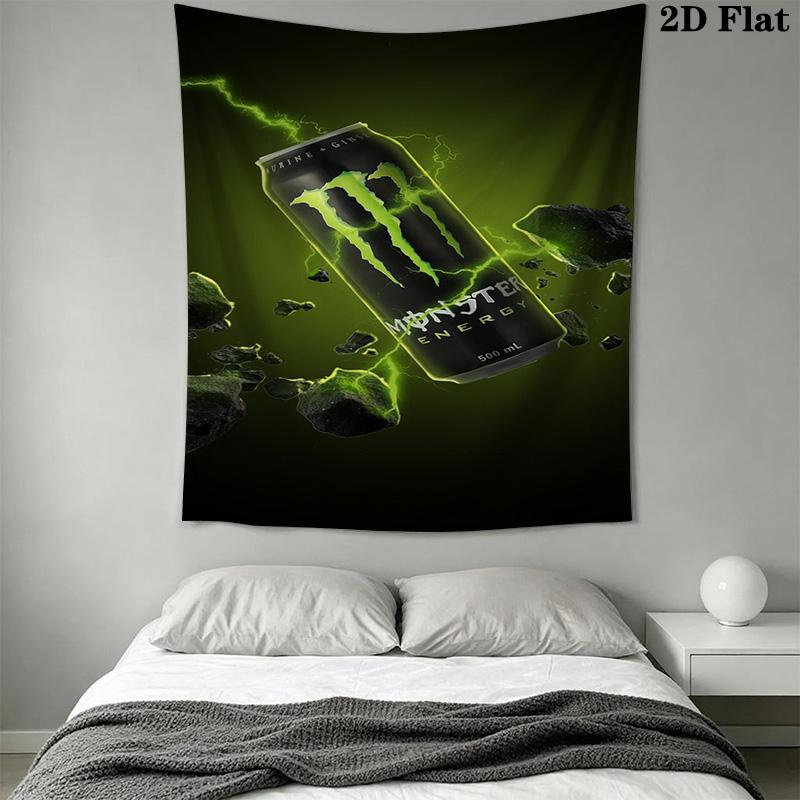 Monster Energy Power Sip Bedding 1 Duvet Cover 2 Pillowcase Without Core Bedding Set Duvet Cover And Pillowcase Christmas Birthday Gift