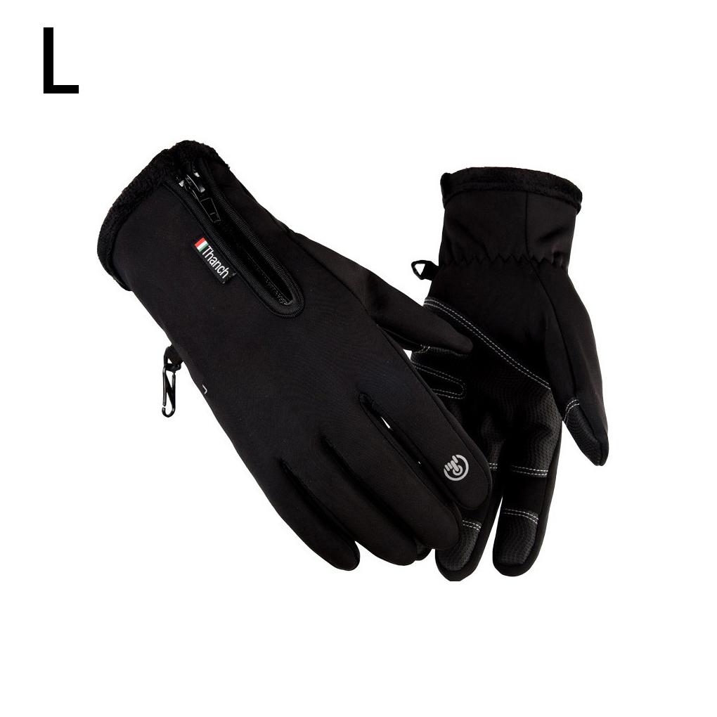 1 Paar Damen Herren Warmer Handschuh Skifahren Radfahren Erwachsene Winddicht Bildschirm Samthandschuhe Bekleidungszubehör Geburtstagsgeschenk