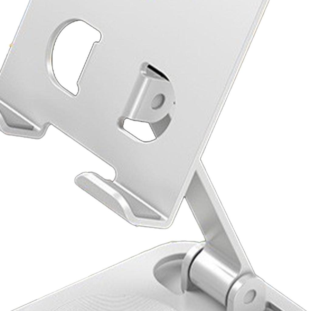 Phone Holder 360 degrees Rotation Height   Foldable Portable Metal Desk Phone Dock Holder for Phone Tablet