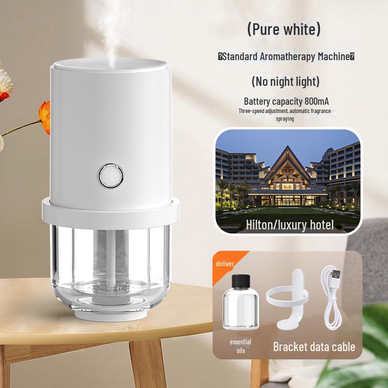 

Умный автомобильный увлажнитель воздуха для ароматерапии с автоматическим распылением и ночником without night light чистый белый